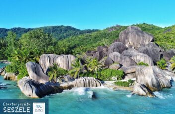 wybrzeże wyspy La digue plaża Anse Source d'Argent