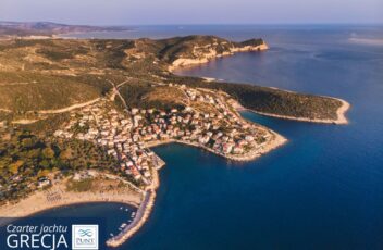 wybrzeże Thasos i skala maries