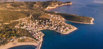 wybrzeże Thasos i skala maries