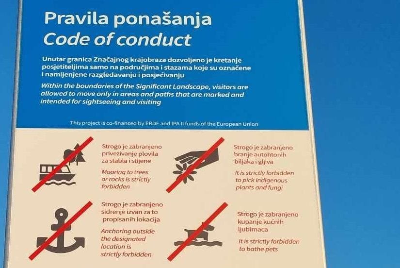 pakleni otoci zakaz cumowania