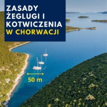 zasady kotwiczenia i żeglugi w Chorwacji