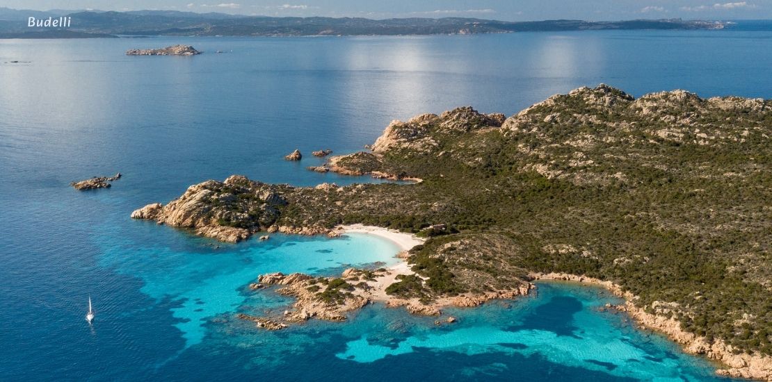 budelli widok z góry