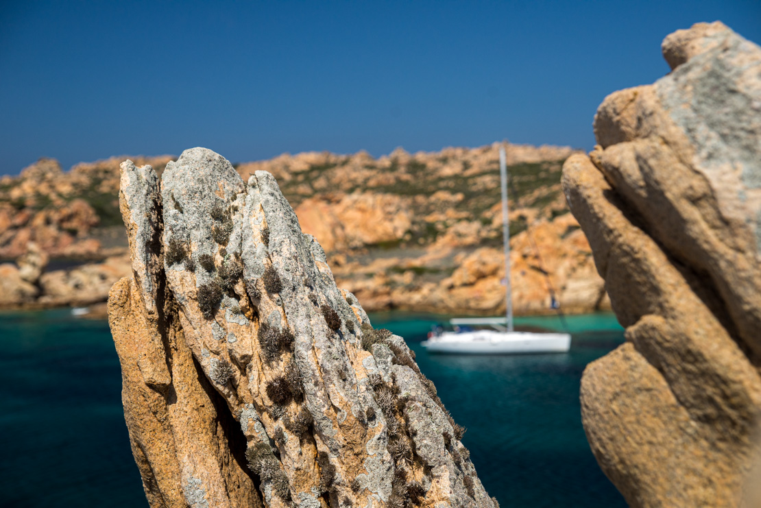 skały na wyspie Razzoli