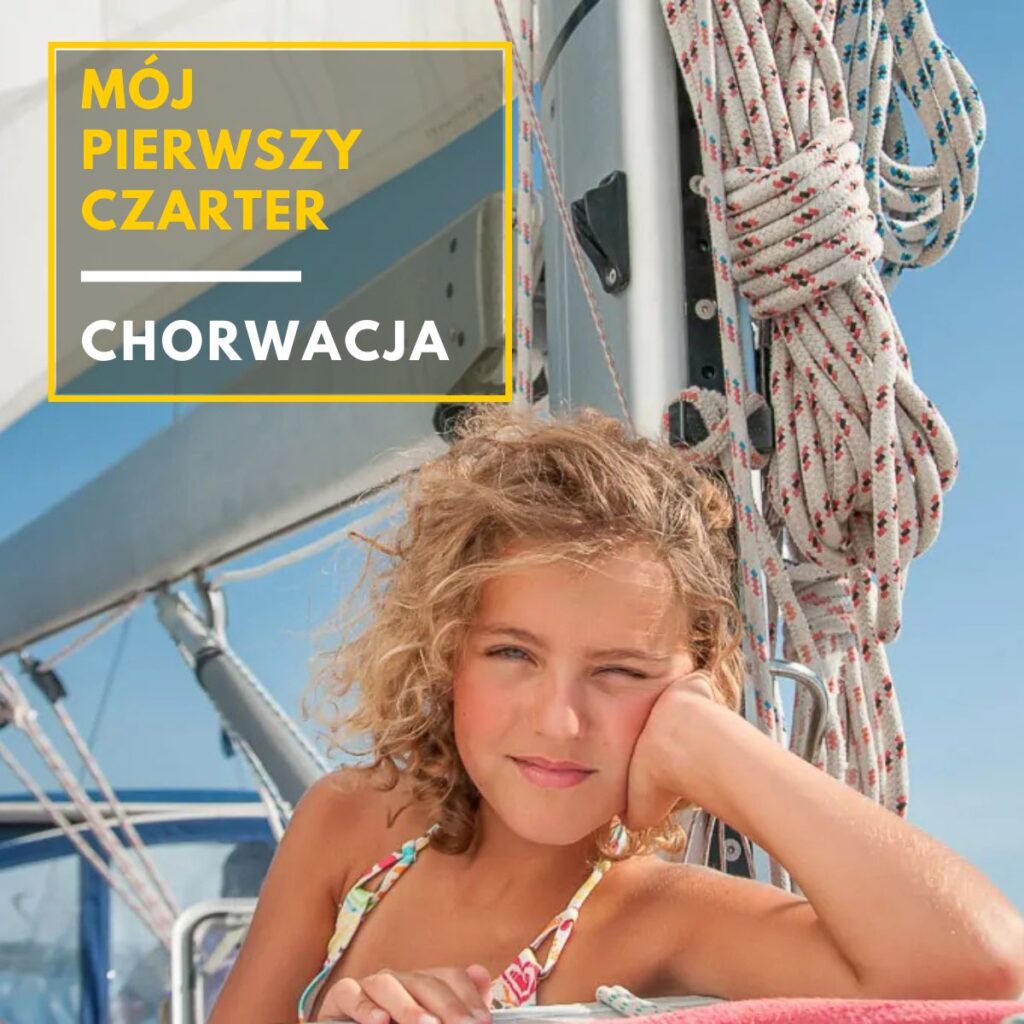 dziewczynka jacht wakacje